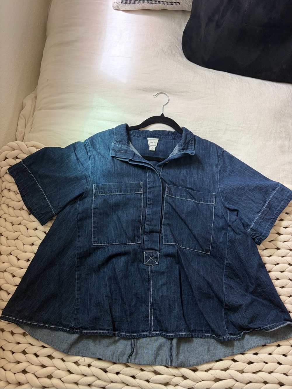 Anthropology denim shirt